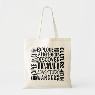Word Art Tote Bag Tragetasche