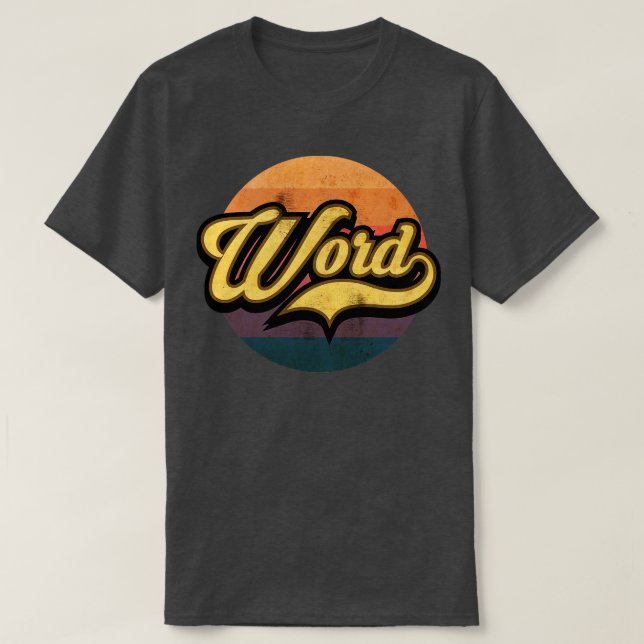Word bis 1 T-Shirt (Design vorne)