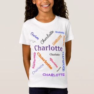 Word Cloud Name Collage T-Shirt