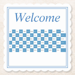 Word Game Cheat Sheet Wörter mit Vokalen Untersetzer