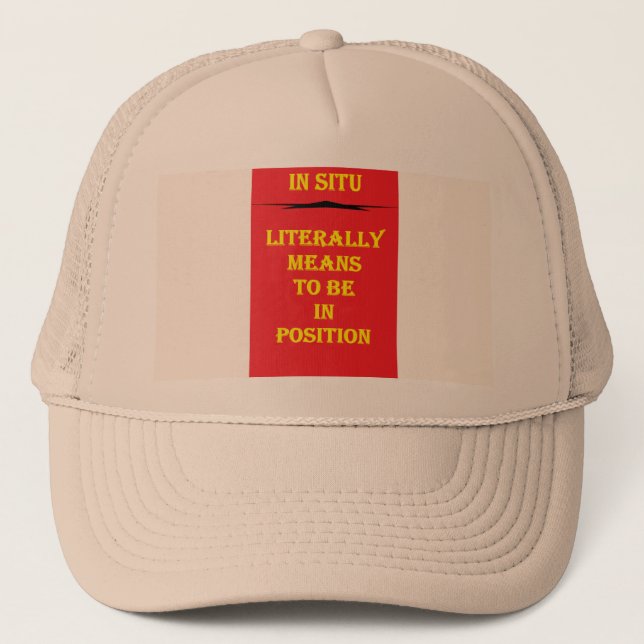 WORD GAME DESIGN FOR THINKERS TRUCKERKAPPE (Vorderseite)