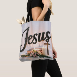 Word Jesus Totbeutel christlich