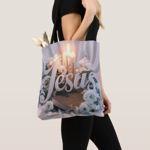 Word Jesus Totbeutel christlich