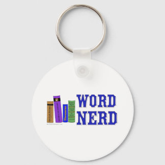 Word-Nerd Schlüsselanhänger