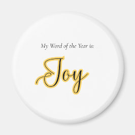 Word of the year - Joy Magnet