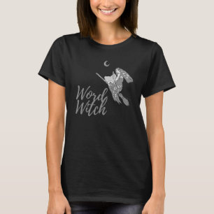 Word Witch T - Shirt - Design 2 (Schwarz)