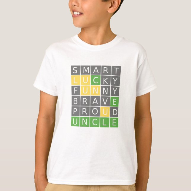 Wordgame T - Shirt (Vorderseite)