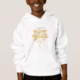 Wordle Happy New Year Hoodie