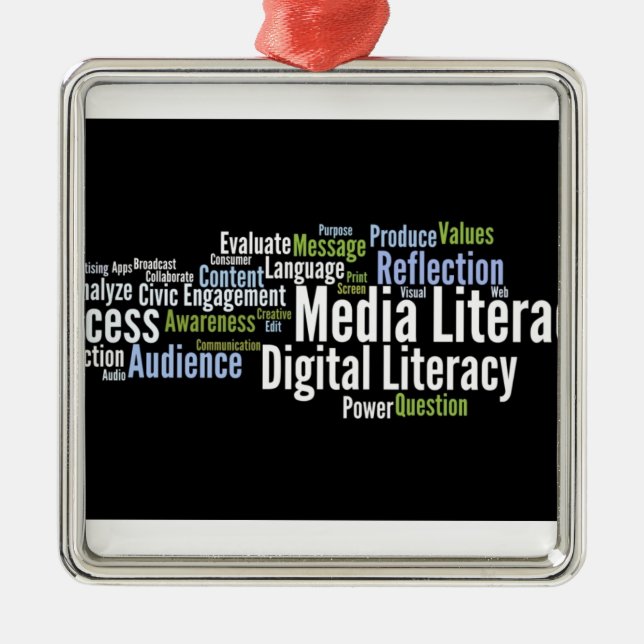 Wordle.jpg Ornament Aus Metall (Vorne)