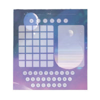 Wordle Scratch Pad Notepad - Leertaste