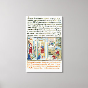 Wordly Sachen, von 'Le Miroir d'Humilite Leinwanddruck