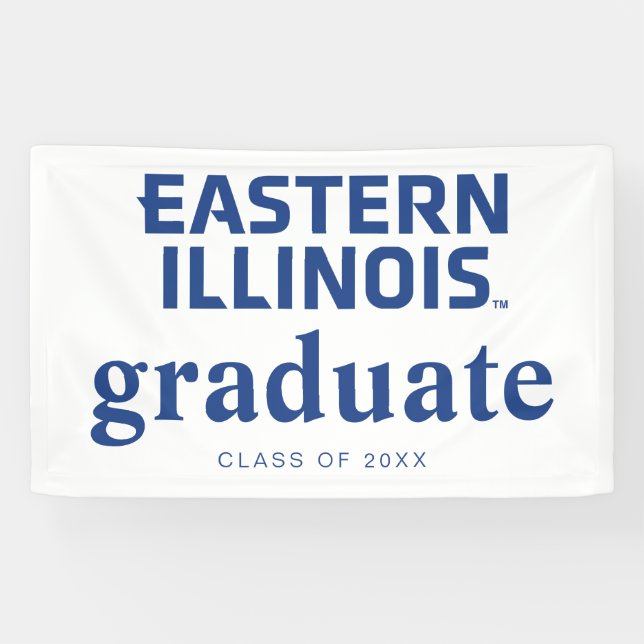 Wordmark-Logo der Universität Ost-Illinois Banner (Horizontal)