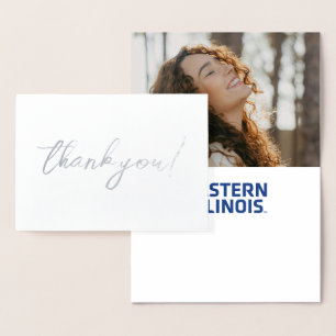 Wordmark-Logo der Universität Ost-Illinois Folienkarte