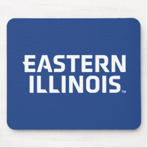 Wordmark-Logo der Universität Ost-Illinois Mousepad
