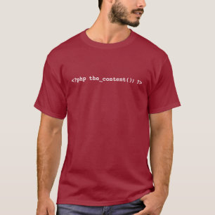 WordPress Entwickler-T - Shirt