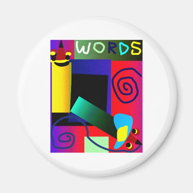 Words Art Magnet (Vorne)