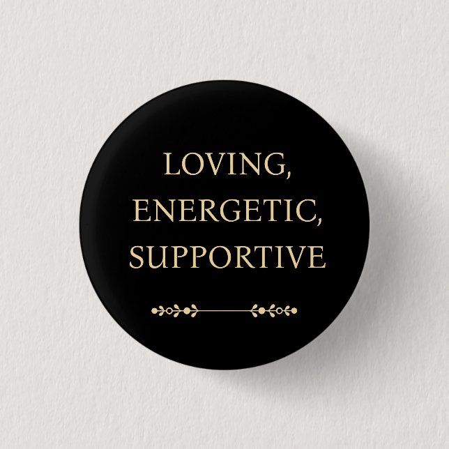 Words with purpose custom pins  button (Vorderseite)