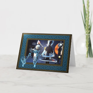 WordsEye Grußkarte Karte