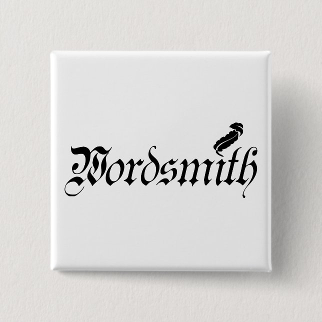 Wordsmith Button (Vorderseite)