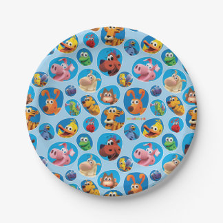 WordWorld Party-Platte Pappteller