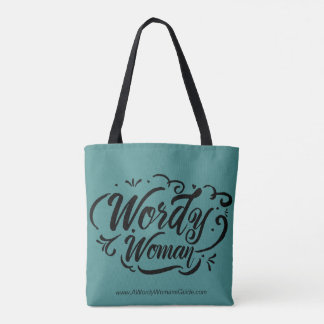 Wordy Frauen-Tasche (aquamarin)