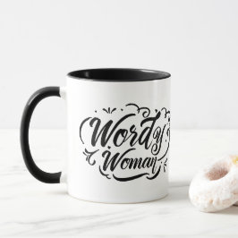 Wordy Frauen-Tasse Tasse