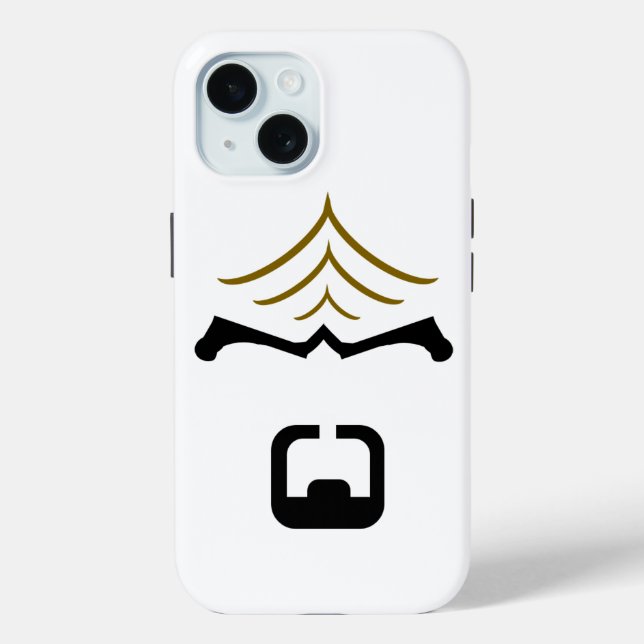 Worf iPhone 15 Hülle (Rückseite)