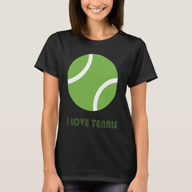Work and life balance My Favourite hobby Tennis T-Shirt (Vorderseite)