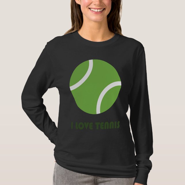 Work and life balance My Favourite hobby Tennis T-Shirt (Vorderseite)