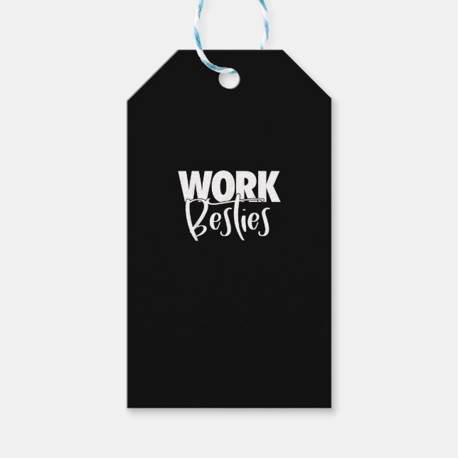 Work Buddies - Work Besties Geschenkanhänger (Vorderseite)