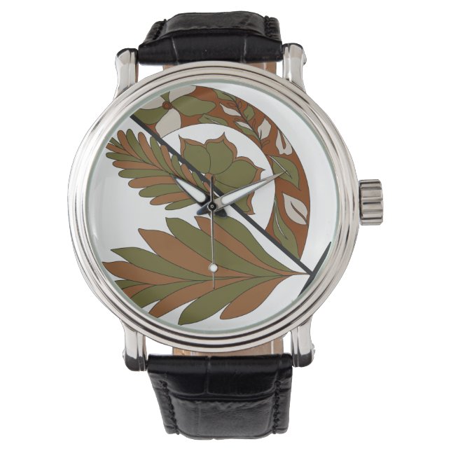 Work Desk Styling, Office Setup, Study Space, Mini Armbanduhr (Vorderseite)