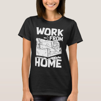 Work From Home Office Job Ideas Business Online De T-Shirt