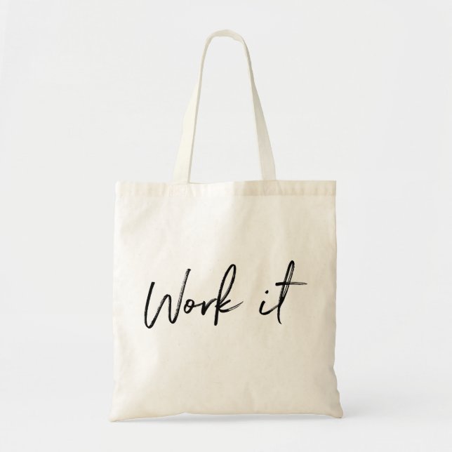 Work it Gym Tasche (Vorne)