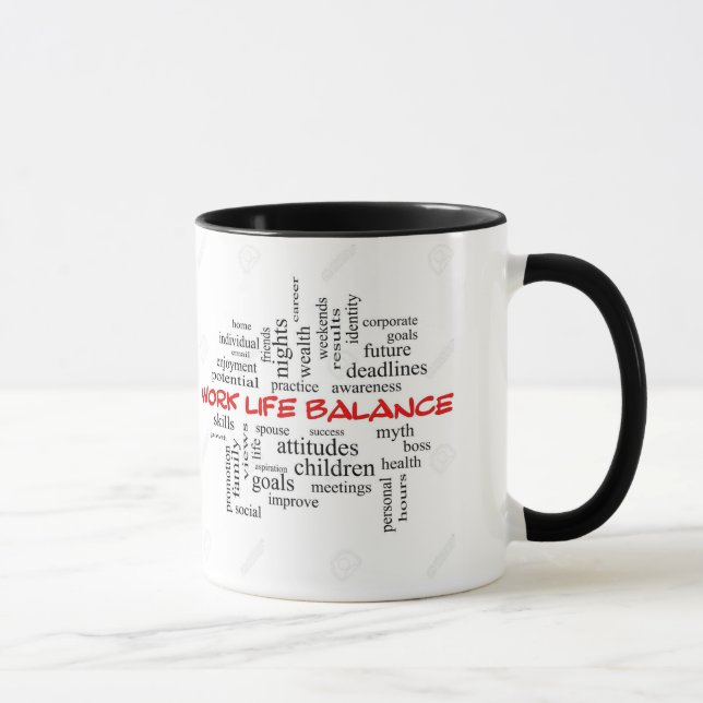 Work Life Balance Tasse (Rechts)