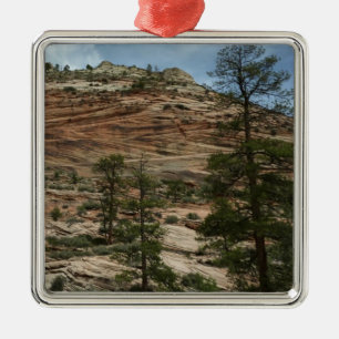 Work Rock Walls im Zion Nationalpark Ornament Aus Metall