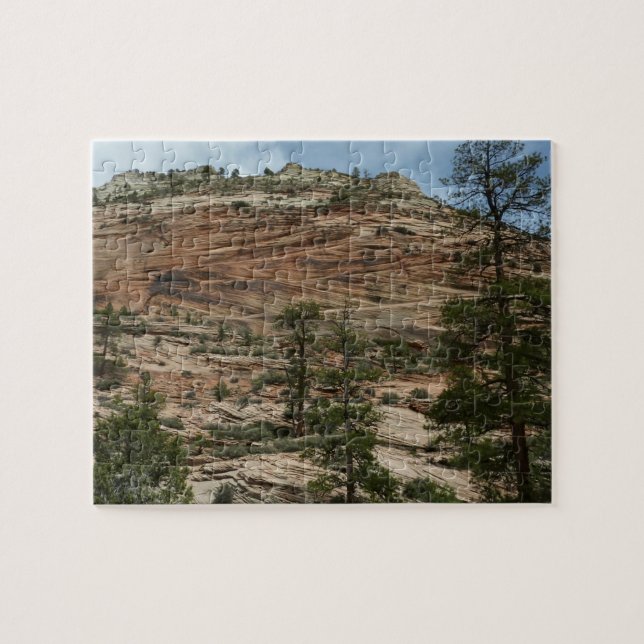 Work Rock Walls im Zion Nationalpark Puzzle (Horizontal)