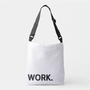 "WORK" Tote-Tasche Tragetaschen Mit Langen Trägern