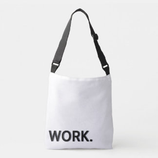 "WORK" Tote-Tasche Tragetaschen Mit Langen Trägern