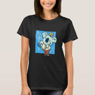 Workaholic Koala Job Ein Architekt T-Shirt