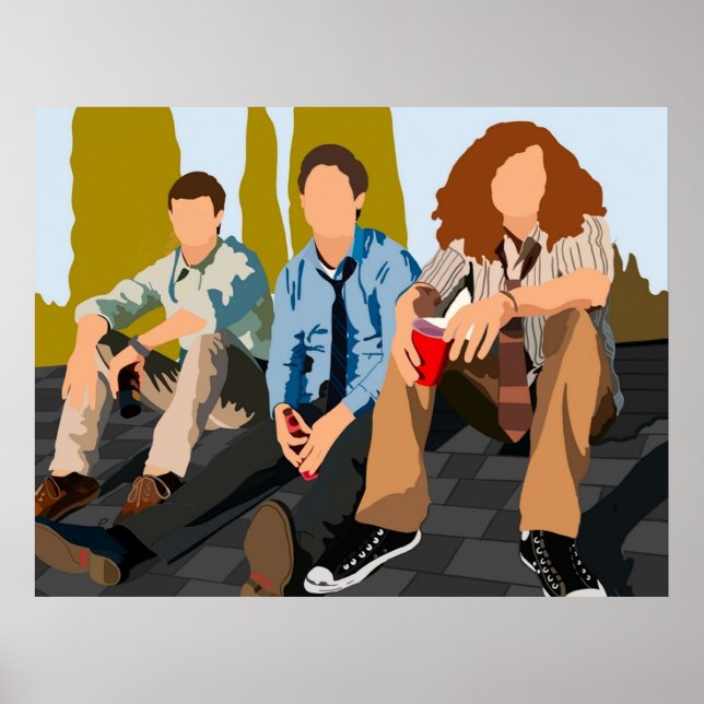 Workaholics-TV zeigt Kunst Poster (Vorne)