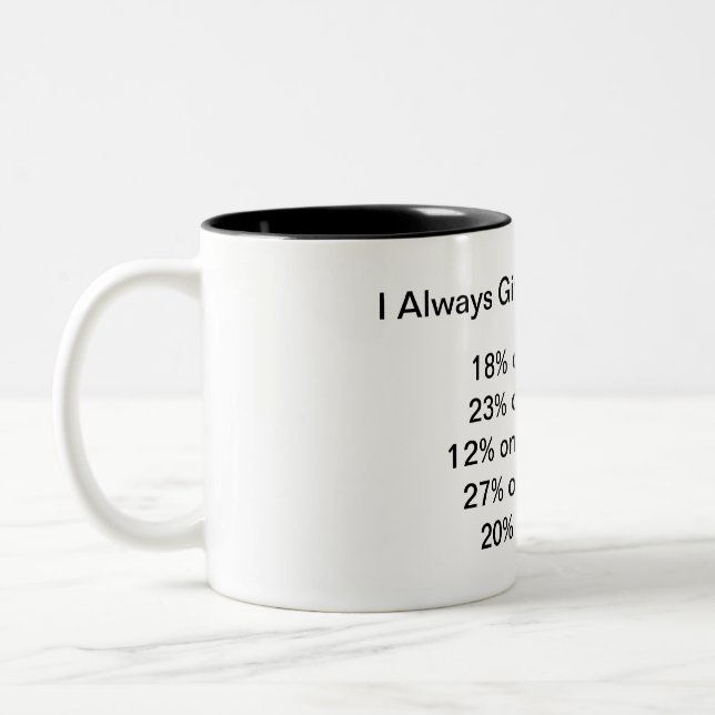 Workaholische Tasse (Links)