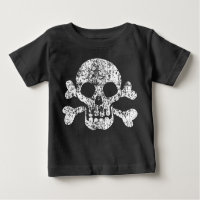 Worke Skull and Crossbones Baby T - Shirt