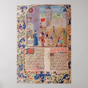 Working in the Vineyard Poster