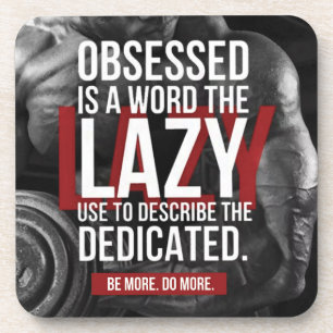 Workout "Body Gebäude" Gym Motivierend Untersetzer