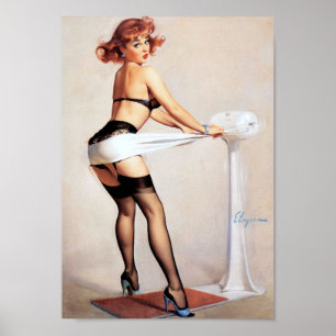 Workout-Button Poster