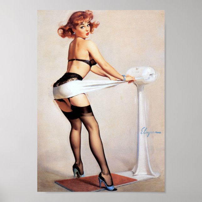 Workout-Button Poster (Vorne)