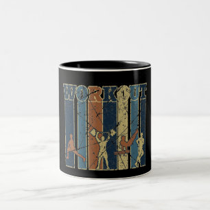 Workout Die besten Geschenke für Fitnessstudio-E Zweifarbige Tasse