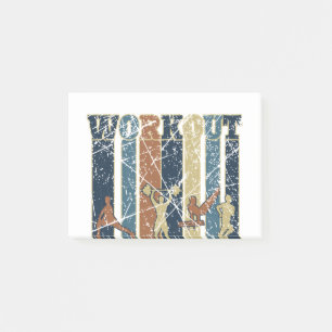 Workout  Die besten Geschenke für Sportler Post-it Klebezettel