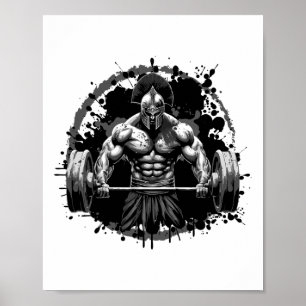 Workout Dream Style Inc Spartan Bodybuilding Gladi Poster