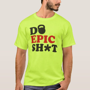 Workout Fitness Motivation (Kettlebell) T-Shirt